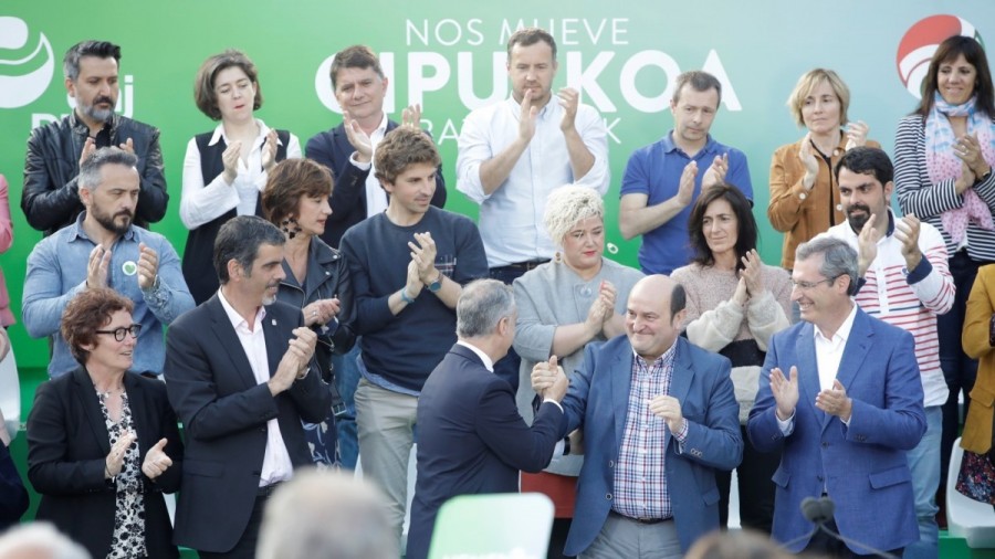 EAJ-PNV anima a Gipuzkoa a elegir entre el proyecto original de EAJ-PNV o la mala copia en que se ha transformado la Izquierda Abertzale