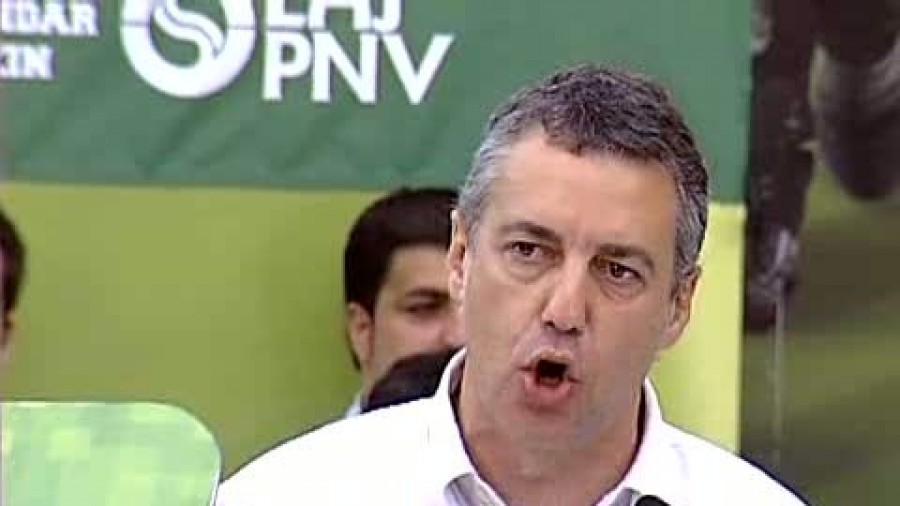 Iñigo Urkullu Barakaldon Iñigo Urkullu Barakaldon
