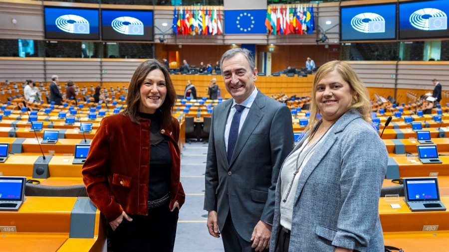 Aitor Esteban, en Bruselas: 