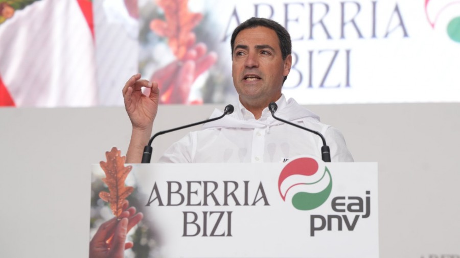 Imanol Pradales Lehendakaria: 