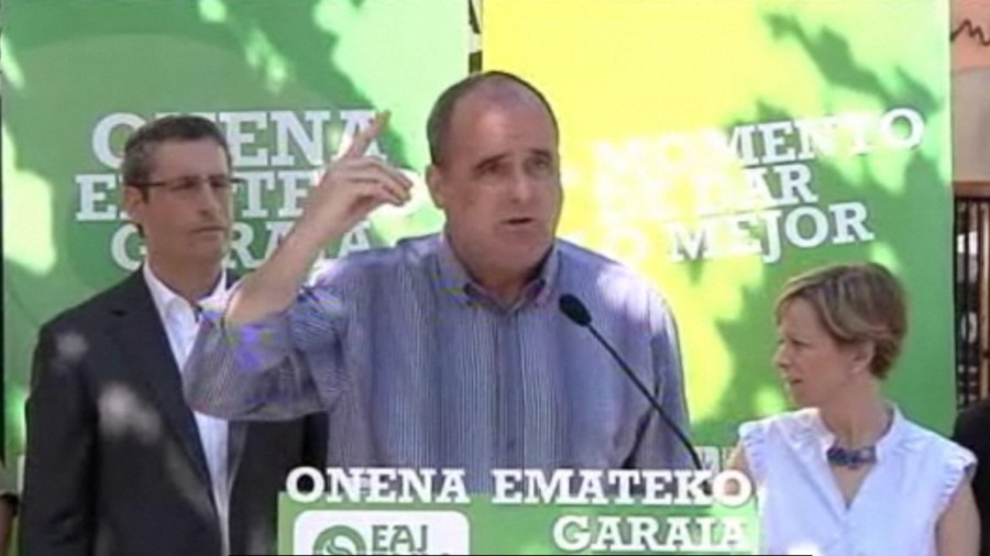 Errenterian ekitaldia: Joseba Egibar