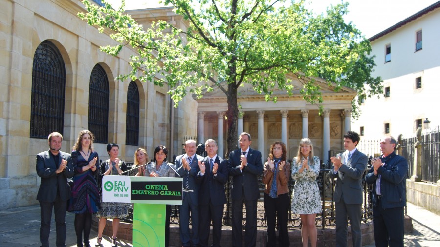 Acto en Gernika: Iñigo Urkullu