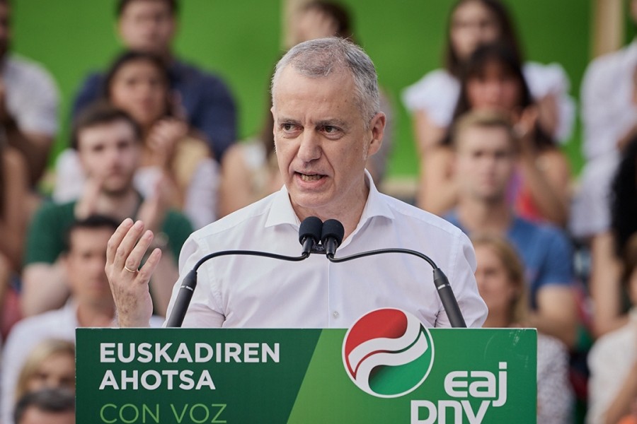Urkullu “Hoy el paro en Euskadi está en el 7,4%, el más bajo en los últimos quince años”